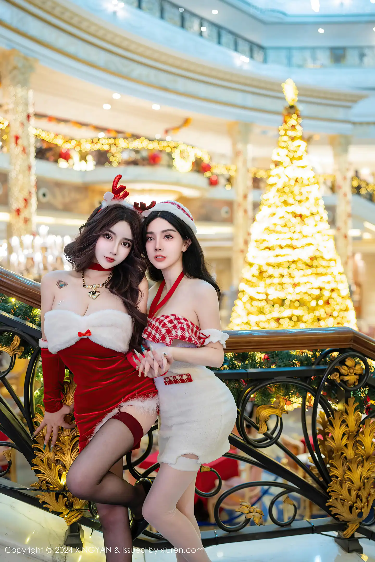 图片[3]-[XINGYAN星颜社]VOL.294 模特合集潘思沁圣诞主题性感圣诞情趣服饰秀惹火身材诱惑写真76P-秀人网官方网站